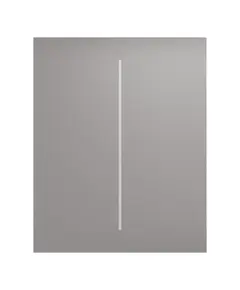 AJAX SYSTEMS Ajax LightSwitch CenterButton (2-gang) gomb középső, két kapcsolós sorolókerethez, szürke színű